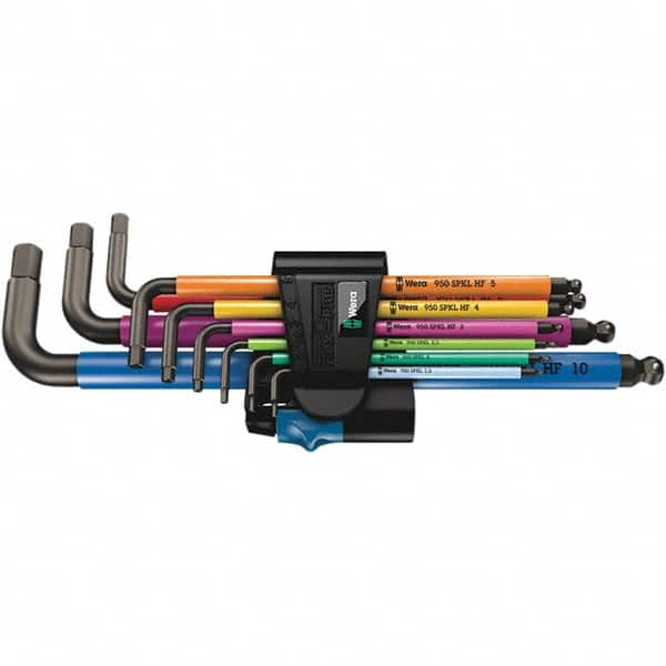 Wera - Hex Key Sets Tool Type: Hex Handle Type: L-Key Long Arm - Caliber Tooling