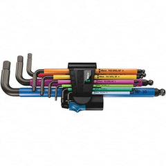 Wera - Hex Key Sets Tool Type: Hex Handle Type: L-Key Long Arm - Caliber Tooling