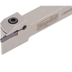 Indexable Grooving/Cut-Off Toolholders; Cutting Direction: Right Hand; Maximum Depth of Cut (Decimal Inch): 0.4720; Maximum Groove Width (Decimal Inch): 0.0980; Minimum Groove Width (Decimal Inch): 0.0590; Toolholder Style: CTE; Tool Material: Steel; Inse