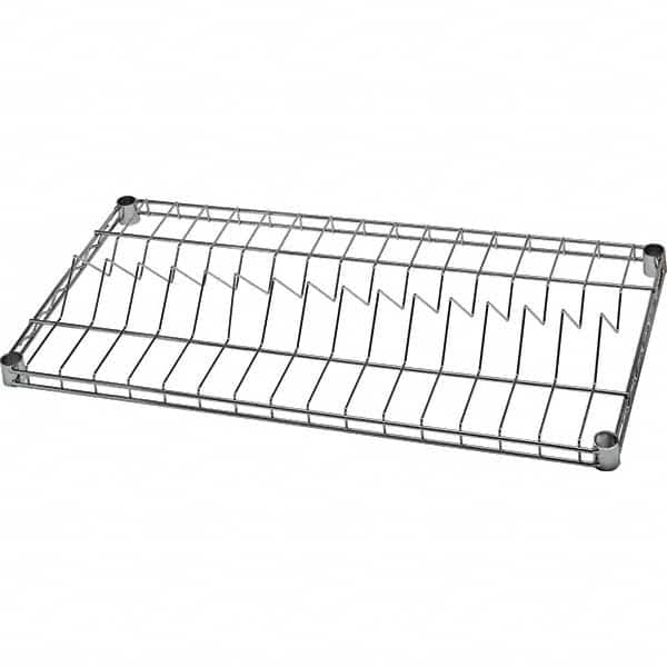 Quantum Storage - 1 Shelf Wire Shelving Unit - 18" Wide x 36" Deep, - Caliber Tooling