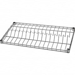 Quantum Storage - 1 Shelf Wire Shelving Unit - 18" Wide x 36" Deep, - Caliber Tooling