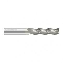 3/4 Dia. x 6 Overall Length 3-Flute Square End Solid Carbide SE End Mill-Round Shank-Center Cut-FC5 - Caliber Tooling