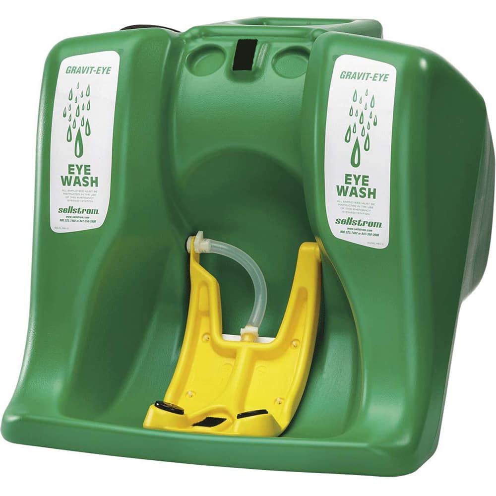 Sellstrom - Portable Eye Wash Stations Type: Gravit-Eye Capacity (Gal.): 16.000 - Caliber Tooling