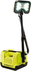 Pelican Products, Inc. - 10.8 Volt, 22 Watt, Cordless, LED Portable Handheld Work Light - 12.6" Cord, 1,500 Lumens, Polycarbonate, 15.4" Long - Caliber Tooling