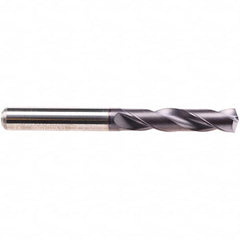 Emuge - 13.1mm 140° Spiral Flute Solid Carbide Screw Machine Drill Bit - Caliber Tooling