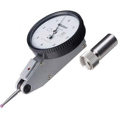 Mitutoyo - Dial Test Indicators Maximum Measurement (mm): 0.008 Dial Graduation (Decimal Inch): 0.000100 - Caliber Tooling