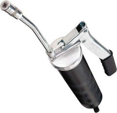 lumax - 10,000 Max psi, Rigid Lever Grease Gun - 14 oz Capacity, 1/8 Thread Outlet, 16 (High Volume Mode) Strokes per oz, Cartridge Fill - Caliber Tooling