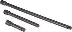 Proto - 3/8" Drive Socket Impact Locking Extension Set - 3 Pieces, Includes 3, 6, 12" Lengths - Caliber Tooling