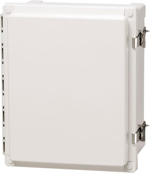 Fibox - Polycarbonate Standard Enclosure Hinge Cover - NEMA 4, 4X, 6, 6P, 12, 13, 20" Wide x 24" High x 8" Deep, Impact, Moisture & Corrosion Resistant, Dirt-tight & Dust-tight - Caliber Tooling