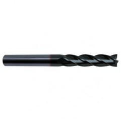 3/16" Dia. - 3" OAL - 4 FL 30 Helix Super-A Carbide End Mill - Caliber Tooling