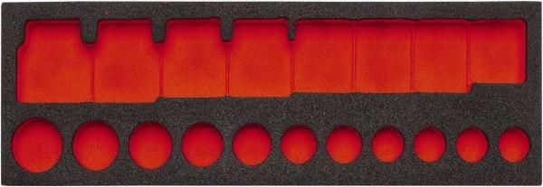 Proto - Tool Box Case & Cabinet Inserts Type: Foam Insert For Use With: J74106 - Caliber Tooling