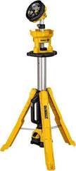 DeWALT - 20 Volts, 3000 Lumens, Cordless Work Light - Yellow, 11 hr Run Time - Caliber Tooling