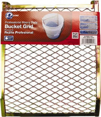 Premier Paint Roller - 5 Gal Compatible Paint Bucket Grid - 9" Roller Compatibility, Steel - Caliber Tooling