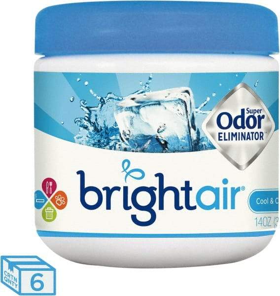 BRIGHT Air - 14 oz Tub Odor Neutralizer - Gel, Cool & Clean Scent - Caliber Tooling