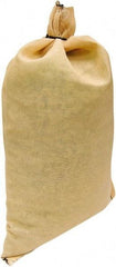 Made in USA - 14" Long x 26" High Sand Bag - Desert Tan Acrylic, For Spill Containment - Caliber Tooling