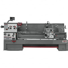 Jet - 18" Swing, 80" Between Centers, 230/460 Volt, Triple Phase Toolroom Lathe - 7MT Taper, 7-1/2 hp, 25 to 1,800 RPM, 3-1/8" Bore Diam, 44" Deep x 66" High x 136" Long - Caliber Tooling