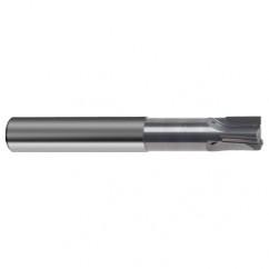 1/2" Dia. - 3" OAL - 3 FL Straight FL Bright Carbide End Mill - Caliber Tooling