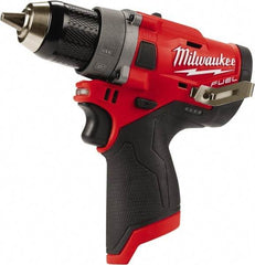 Milwaukee Tool - 12 Volt 1/2" Chuck Pistol Grip Handle Cordless Drill - 0-1700 RPM, Keyless Chuck, Reversible, Lithium-Ion Batteries Not Included - Caliber Tooling