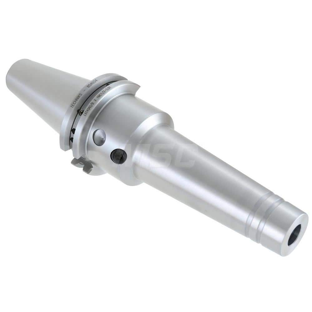 Hydraulic Tool Chuck: Taper Shank 32 mm Nose Dia, Through Coolant