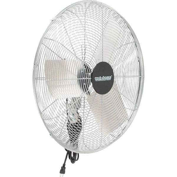 PRO-SOURCE - 30" Blade, 1/4 hp, 6,000 & 7,900 CFM, Oscillating Industrial Circulation Fan - Fan Head Only, 115 Volts, 2 Speed - Caliber Tooling