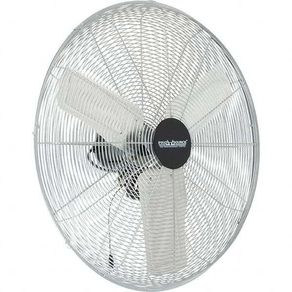 PRO-SOURCE - 30" Blade, 1/4 hp, 5,300, 6,200 & 7,800 CFM, Industrial Circulation Fan - Back-Mounted, 120 VAC Volts, 1.60-1.90 Amps, 3 Speed - Caliber Tooling