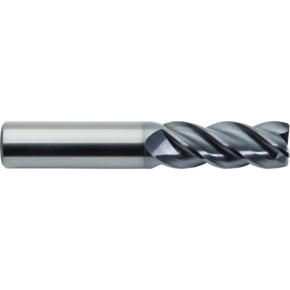 M.A. Ford - Corner Radius & Corner Chamfer End Mills; Mill Diameter (Inch): 3/4 ; Mill Diameter (Decimal Inch): 0.7500 ; End Type: Corner Radius ; Corner Radius (Inch): .060 ; Number of Flutes: 4 ; Material: Solid Carbide - Exact Industrial Supply