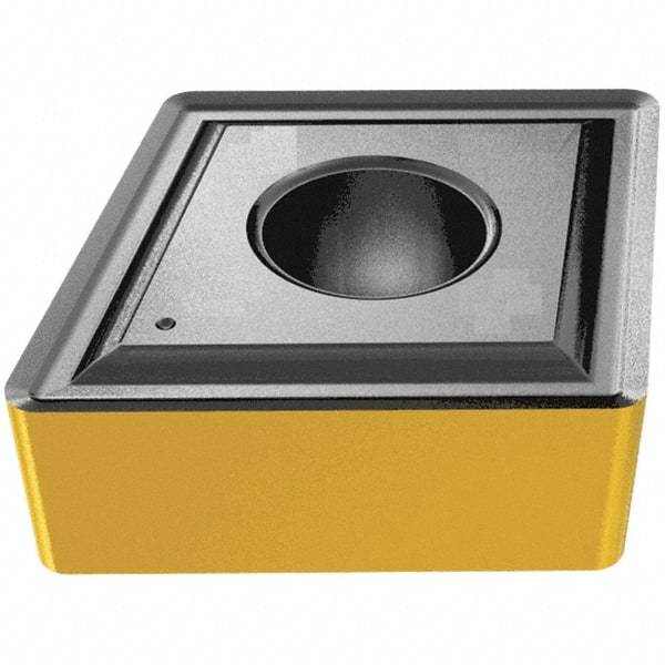 Iscar - CNMG431 VL Grade IC806 Carbide Turning Insert - AlTiN Finish, 80° Diamond, 12.7mm Inscr Circle, 4.76mm Thick, 0.4mm Corner Radius - Caliber Tooling