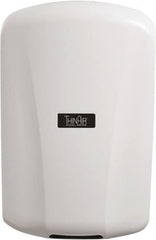 Excel Dryer - 950 Watt White Finish Electric Hand Dryer - 208/277 Volts, 4 Amps, 9-5/32" Wide x 13-15/16" High x 4" Deep - Caliber Tooling