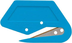 Martor USA - Recessed/Hook Blade Safety Utility Knife - Blue Polycarbonate Handle, 1 Blade Included - Caliber Tooling