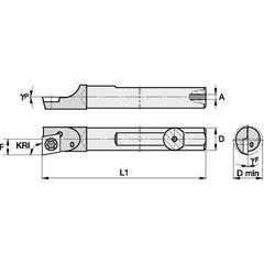 CCBM61005R CARBIDE SHANK BORING BAR - Exact Industrial Supply