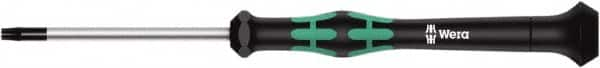 Wera - 5 Torx Driver - 40mm Blade Length, 137mm OAL, Ergonomic Handle - Caliber Tooling