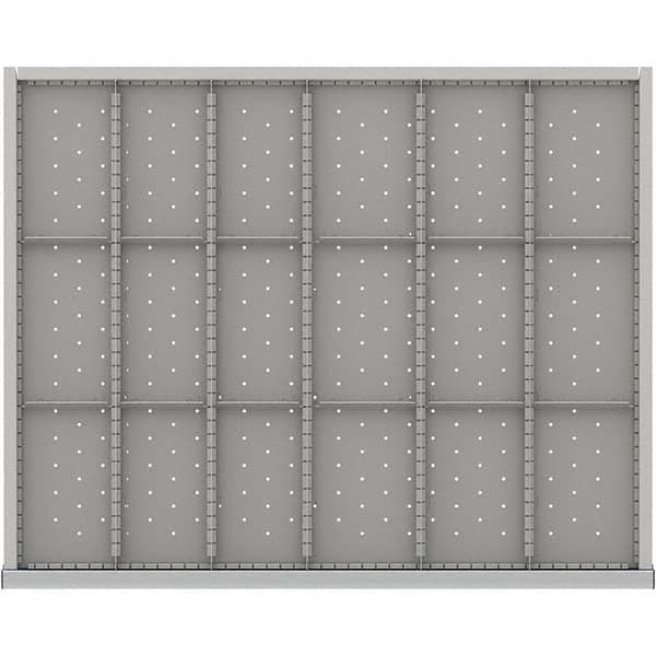 LISTA - 18-Compartment Drawer Divider Layout for 3.15" High Drawers - Caliber Tooling