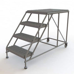 TRI-ARC - Rolling & Wall Mounted Ladders & Platforms Type: Rolling Work Platform Style: Steel Work Platform - Caliber Tooling