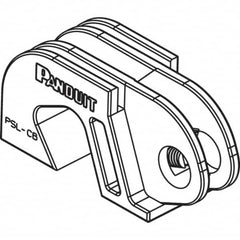 Panduit - Nylon Universal Circuit Breaker Lockout - 11/32 Max Cord Diam, 1 Padlock, 1 Circuit - Caliber Tooling