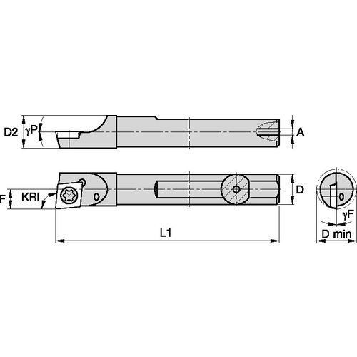 CSBM6655R STEEL SHANKBORING BAR - Exact Industrial Supply