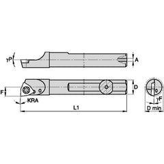 SSBIW62573R STEEL SHANK TRIGON - Exact Industrial Supply