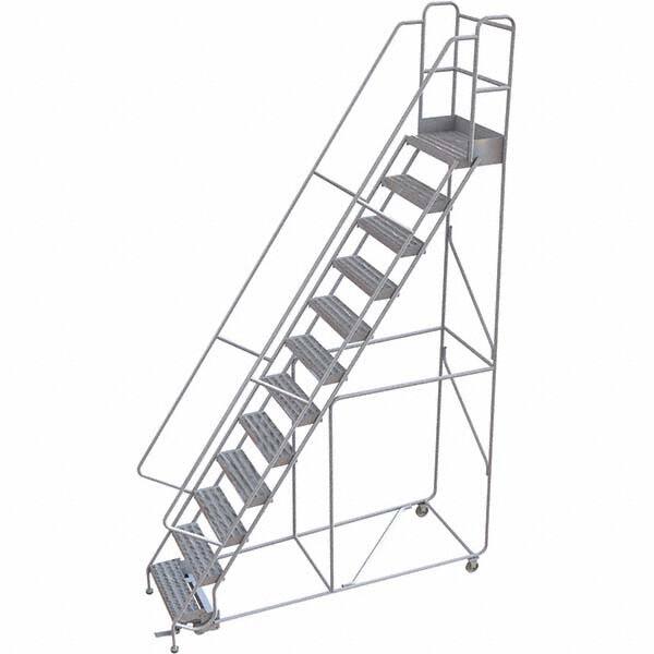 TRI-ARC - Rolling & Wall Mounted Ladders & Platforms Type: Rolling Warehouse Ladder Style: Rolling Safety Ladder - Caliber Tooling