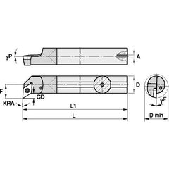 GCPI625105R CARBIDE SHANK PROFILING - Exact Industrial Supply