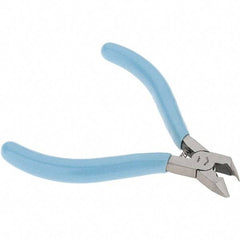 Xcelite - 100mm OAL, 20 AWG Capacity, Diagonal Cutter - 7/16" Jaw Length x 11mm Jaw Width, 29° Angled Head - Caliber Tooling