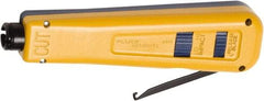 Fluke Networks - 3 Piece, Punchdown Termination Tool - Comes in Clam Shell - Caliber Tooling