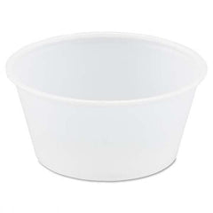 DART - Polystyrene Portion Cups, 3.25 oz, Translucent, 250/Bag, 10 Bags/Carton - Caliber Tooling