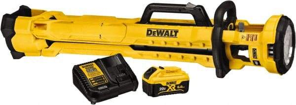 DeWALT - 20 Volts, 3000 Lumens, Cordless Work Light - Yellow, 11 hr Run Time - Caliber Tooling