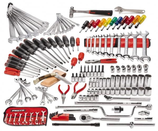 Proto - 148 Piece 3/8" Drive Master Tool Set - Comes in Top Chest - Caliber Tooling