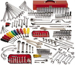 Proto - 194 Piece 1/4, 3/8 & 1/2" Drive Master Tool Set - Comes in Top Chest - Caliber Tooling