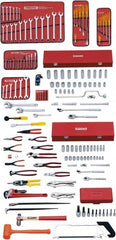 Proto - 157 Piece 3/8 & 1/2" Drive Master Tool Set - Comes in Top Chest - Caliber Tooling