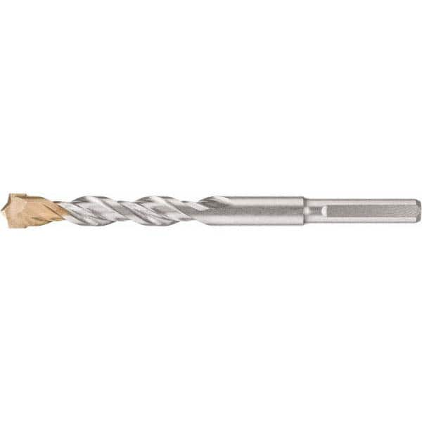 1/2″ Diam, Round Shank, Steel Rotary & Hammer Drill Bit 22″ Usable Length, 24″ OAL