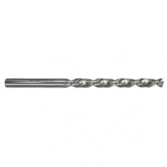 7.5mm Dia. - HSS Parabolic Taper Length Drill-130° Point-Coolant-Bright - Caliber Tooling