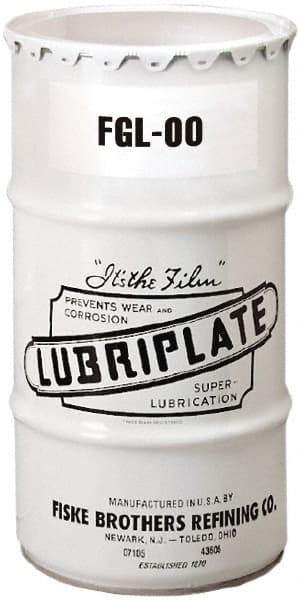 Lubriplate - 120 Lb Drum Aluminum General Purpose Grease - White, Food Grade, 300°F Max Temp, NLGIG 00, - Caliber Tooling