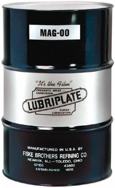 Lubriplate - 400 Lb Drum Lithium High Temperature Grease - Off White, High/Low Temperature, 204°F Max Temp, NLGIG 00, - Caliber Tooling