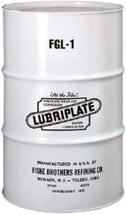 Lubriplate - 400 Lb Drum Aluminum General Purpose Grease - White, Food Grade, 360°F Max Temp, NLGIG 1, - Caliber Tooling